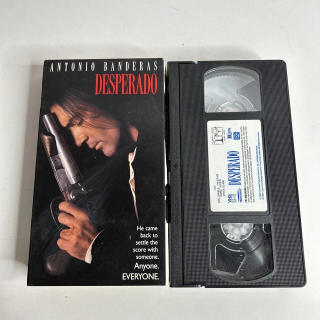 Desperado Vhs 1995 Antonio Banderas Acceptable 1 81 Picclick Uk