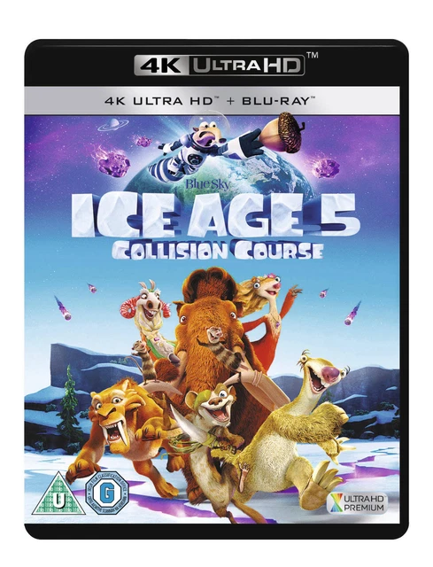 ICE AGE: COLLISION Course (4K UHD Blu-ray) Ray Romano John Leguizamo ...