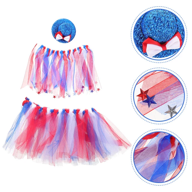 5 Sets Viertens Von Juli Pet Dekorationen Amerikanischen Flagge Haustier Kleid 2