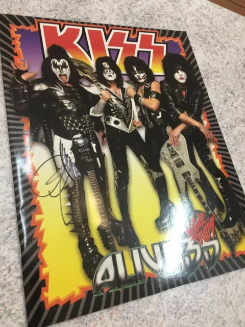 KISS TOUR BOOK ALIVE 35 SONIC BOOM signed Autograph Gene Simmons RARE