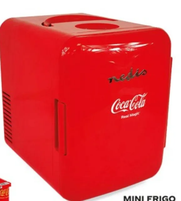 SHKUU Mini frigo per camere da Letto Silenzioso Auto Portatile Bianco  Carino Mini frigo da Esterno Mini frigo Coca Cola : : Grandi  elettrodomestici