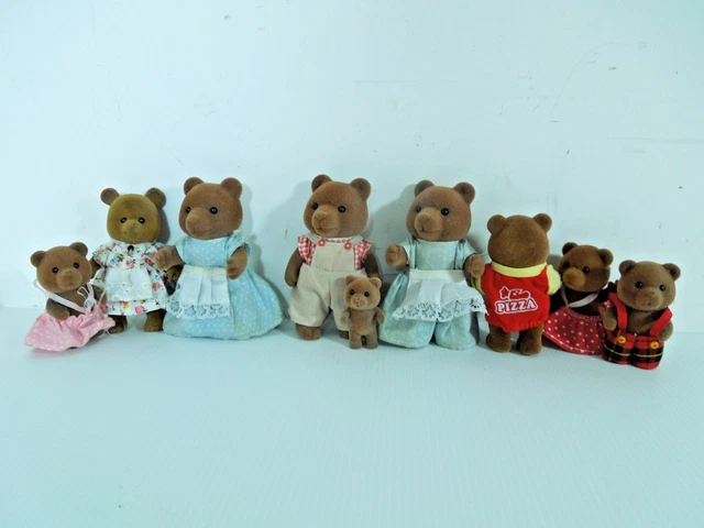 Sylvanian Families Ours Timbertop – Tomy 1985 – Vintage Neuf En Boîte