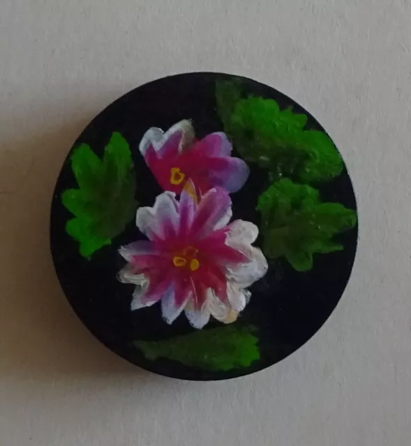 Decorative household item. Author's handmade in the style of Petrykivka paintin