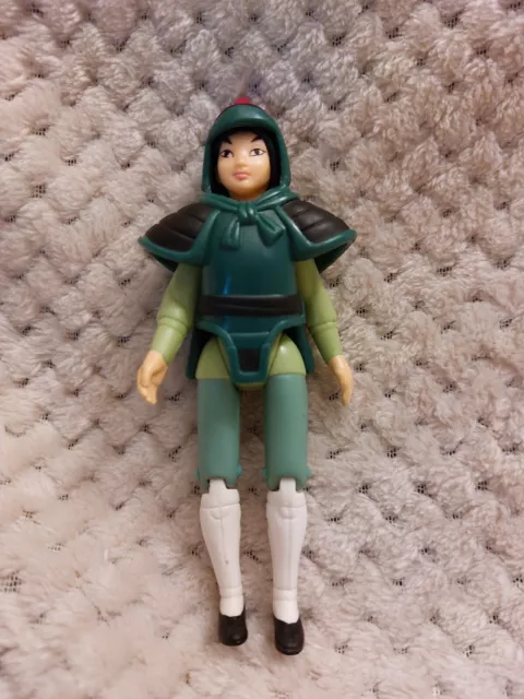 "SELTENE DISNEY MULAN MCDONALDS Actionfigur 1998 GLÜCKLICHES MAHLZEITSPIELZEUG 4"