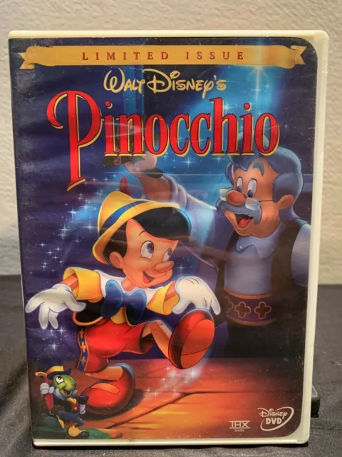 Pinocchio (DVD, 1999, Limited Issue) - Used
