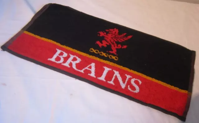 Vintage Brains Bar Towel Mat Runner Man Cave
