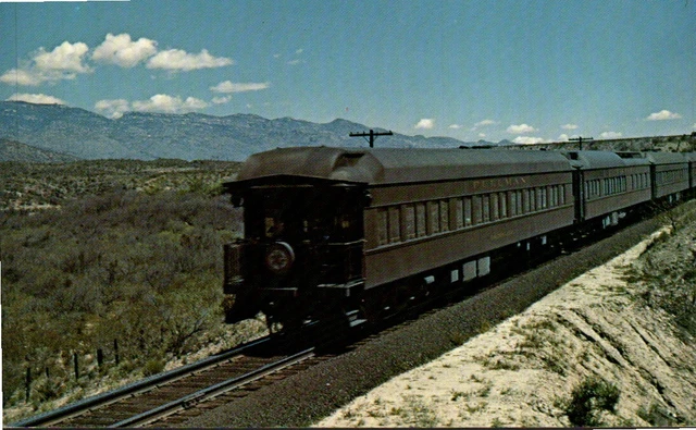 Southern Pacific Railroad,  Golden State Limited, Postcard 3749