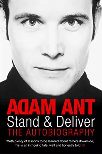 Stand and Deliver: My Autobiography by Ant, Adam Paperback Book The Cheap Fast