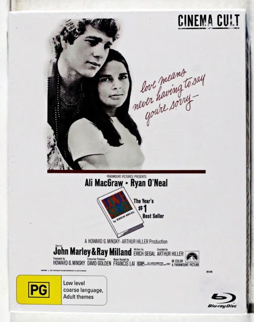 Love Story - Ali MacGraw Ryan O'Neal : Blu-ray Region B New Sealed