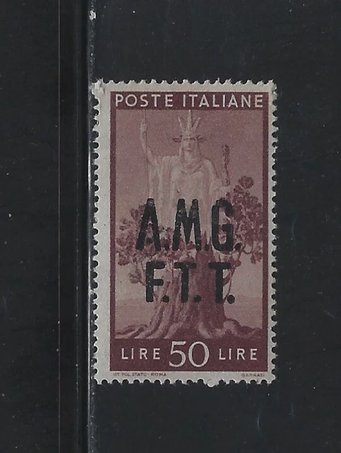 Italy Amg-Ftt Trieste A - #13 - 1947 Airmail Mail Mint Stamp Mlh