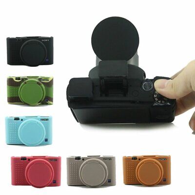 Soft Camera Case For Sony RX100 III IV V Rubber Protective Body Cover bag Skin