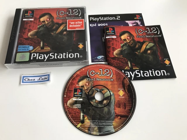 Sony Playstation 1 PS1 Jeu Notice Rushdown PAL