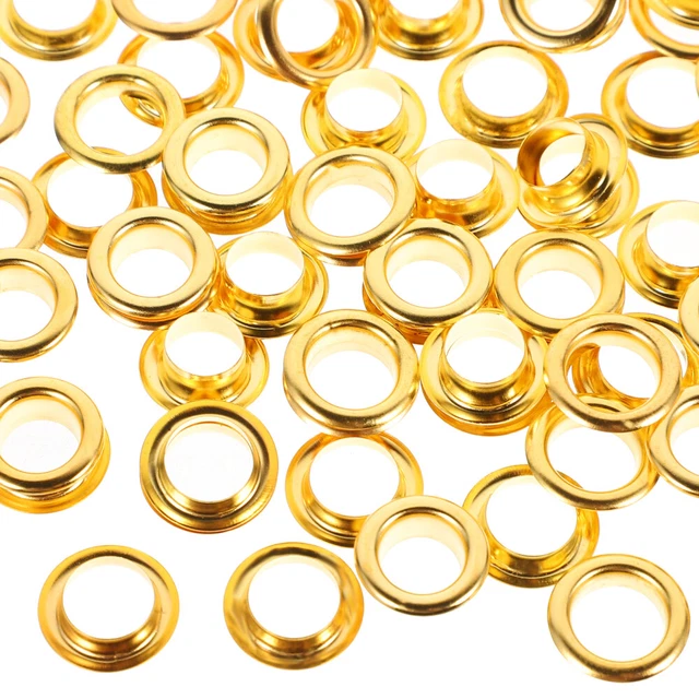 50 Juegos Túneles y Ojales Espesor Metal -Caza -Izeletts Metal Özetts Kits para