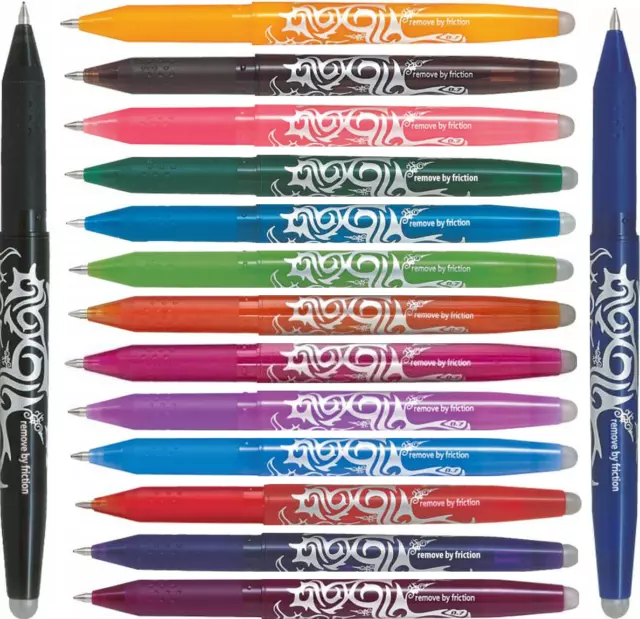 Pilot Frixion Rollerball Pen Erasable Gel Ink 0.7mm Medium Tip