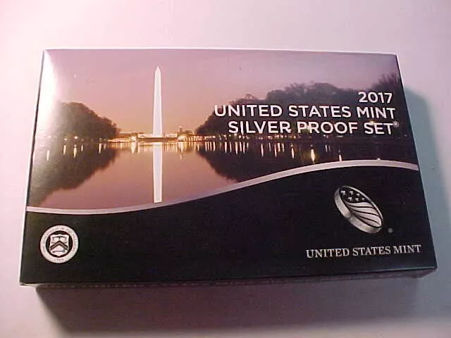 2017 S US Mint .999 Silver Proof 10 Coin Set w/ OGP & COA PRISTINE SET !