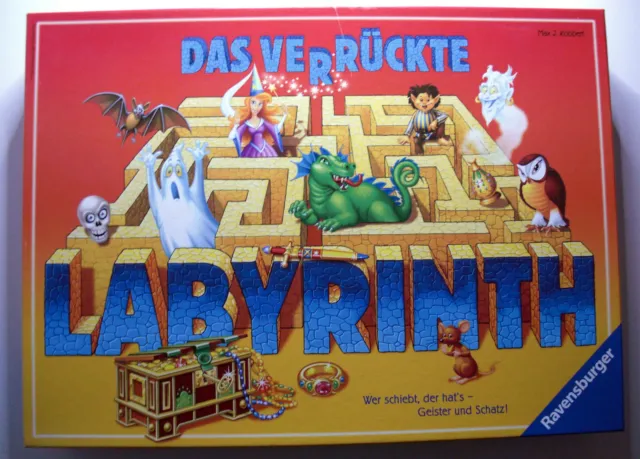 Das verrückte Labyrinth Ersatzteile Brettspiel Gessellschaftsspiel Sammlung 2007