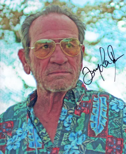 Signed Photo of Tommy Lee Jones 10"x8" with Certificate of Authenticity