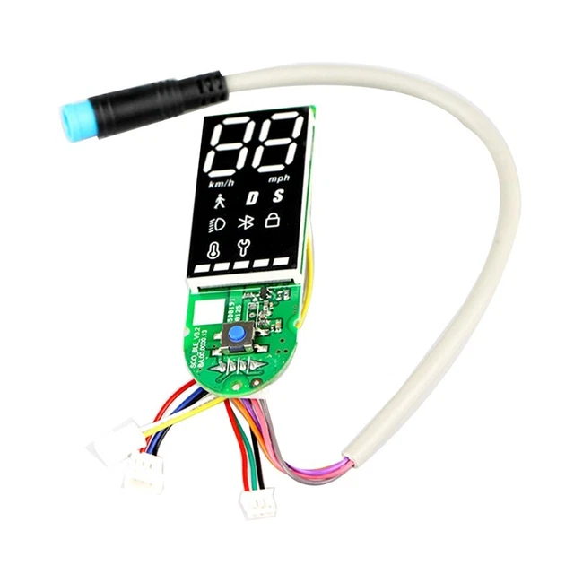 Circuito per Scooter Elettrico, Cruscotto per Scooter Elettrico PCB Sostituzione dello Scooter Circuito Bluetooth con Display Dati Chiaro per la Guida All'aperto