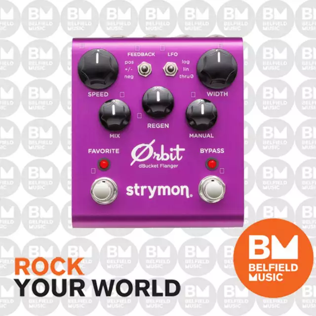 Strymon Orbit dBucket Flanger Effects Pedal - Belfield Music - Brand New