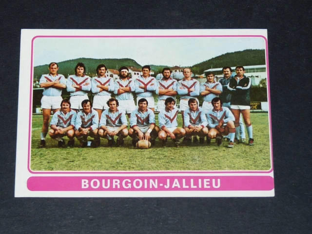 169 COGNAC PANINI RUGBY 76 FRANCE 1975-1976