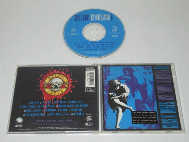 ARMES À FEU N'Roses/ Use Your Illusion II (Geffen Ged 24420) CD Album