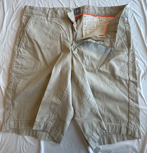 Gap Shorts Mens 33 Brown Khaki Chino Casual Comfort Outdoors Men