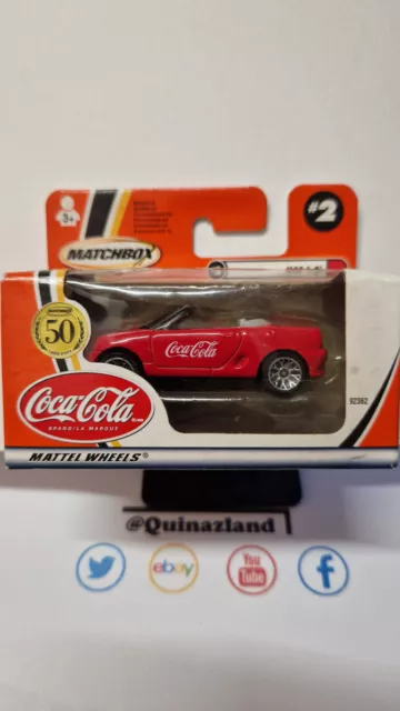 Matchbox Coca cola MGF 1.8   (CP19)