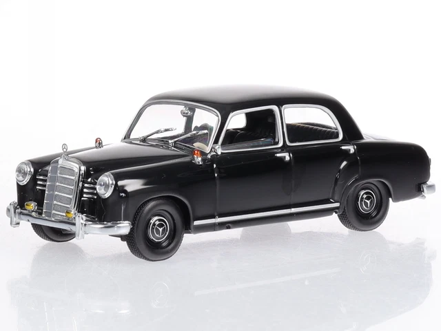 MERCEDES W120 180 Ponton 1955 noir véhicule miniature 33103 Minichamps ...