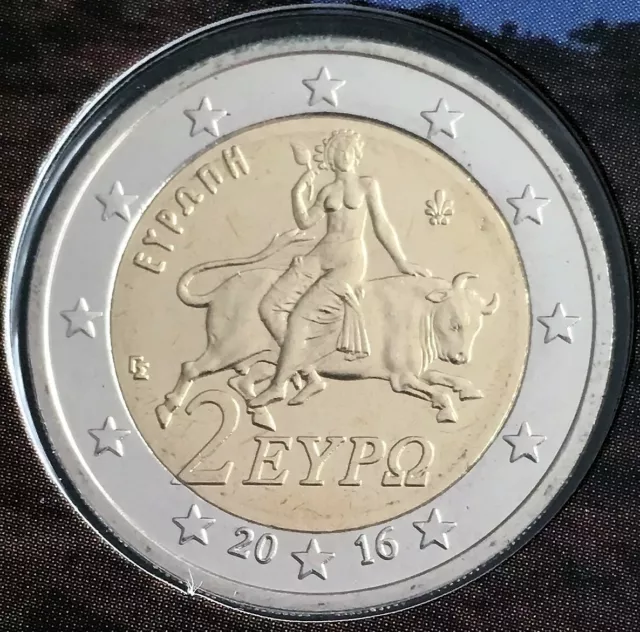 Griechenland 2 Euro 2016 Kursmünze 15.000 Exemplare aus KMS BU