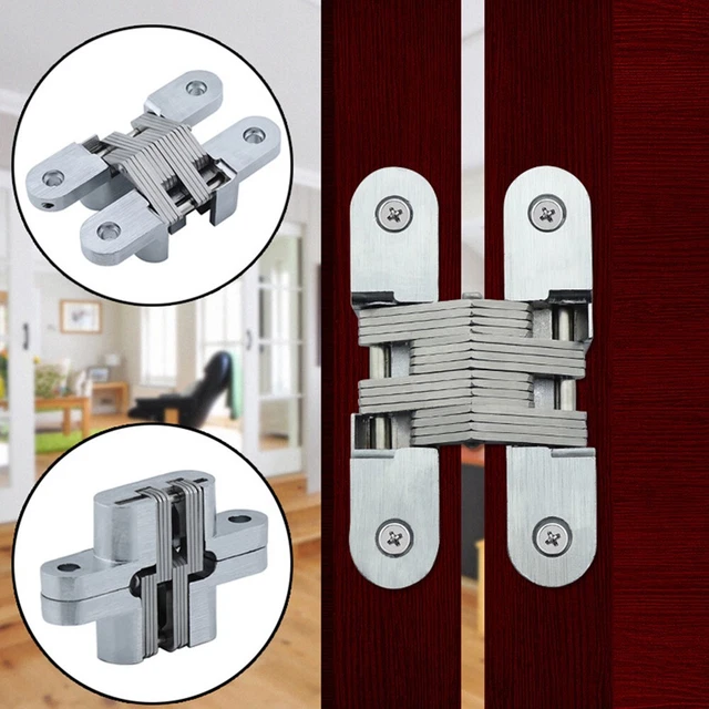Cerniere a croce mazze rialzate design invisibile 10 pezzi/set