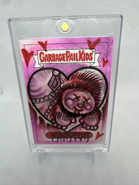 2024 Garbage Pail Kids Putrid Poetry Color Sketch Card 1/1 GPK