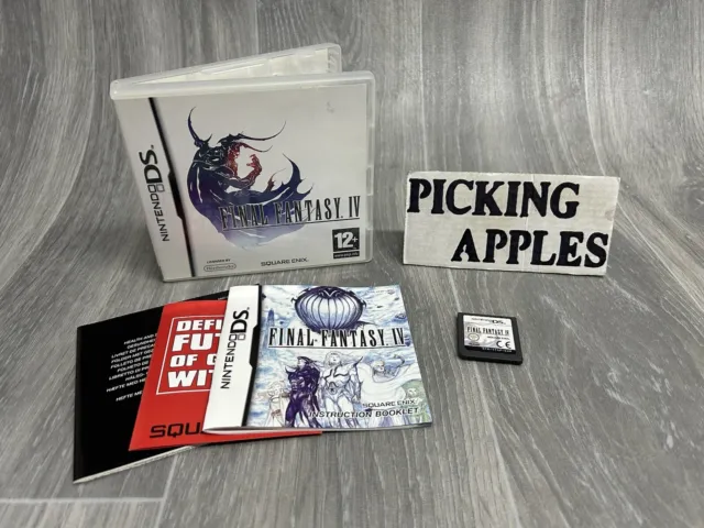 Final Fantasy IV Nintendo DS Game PAL Complete With Manual TESTED Good Condition