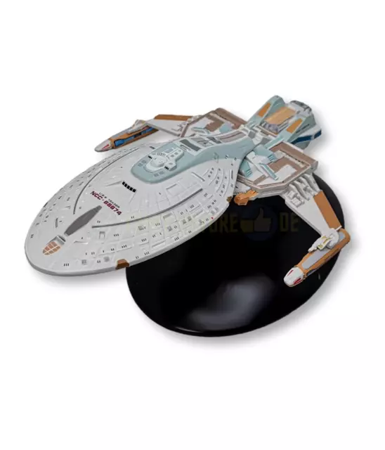 USS Yeager NCC-65674 modello metallo diecast Star Trek Eaglemoss #122 (senza quaderno)