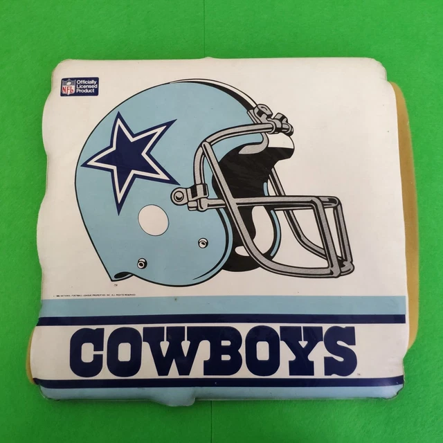 Football Memorabilia Nfl Texas Dallas Cowboys 1982 Cuscino Originale Vintage Nfl