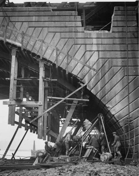 WATERLOO BRIDGE IN London Being Dismantled 1935 Old Photo EUR 6,64 ...