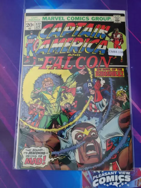 Capitán América #172 Vol. 1 Libro De Cómic Marvel De Alta Calidad Cm84-138