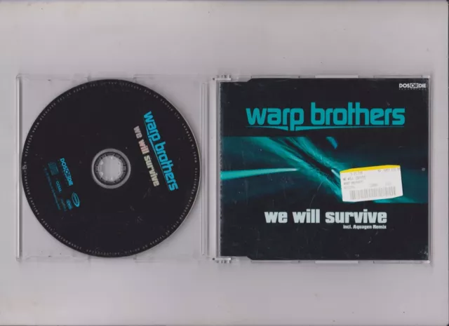 Warp Brothers We will survive (2000) [Maxi-CD]