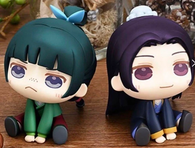 Xinnice Anime Maomao - Statua in piedi in PVC, 10 cm, mini decorazione, regalo per i fan degli anime