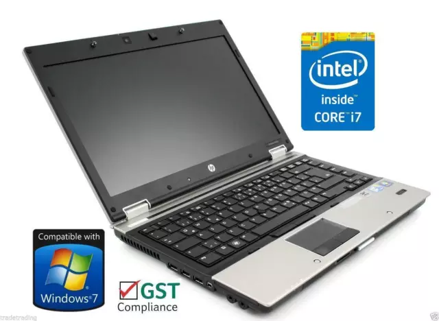 HP Elitebook 2540p Core i7 2 Ghz 4GB 120GB SSD Neu Windows 7 Kam