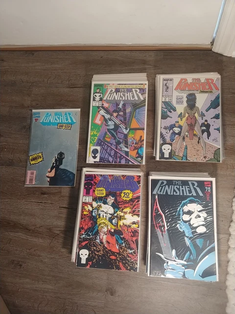 Punisher Vol 2 #1 - 100 Complete Run  1987 - 1995 Marvel Comics MCU Daredevil