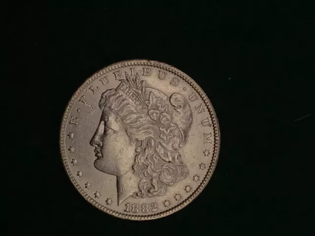 1882-P Morgan Dollar - Lightly Circulated, Sharp Details