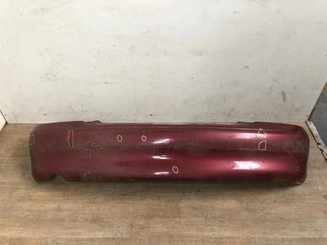 Pare-chocs Arrière D'occasion Pour Renault Megane 1 Phase 2 Coupé - Référence 7701367971 - Couleur Rouge, état Bon