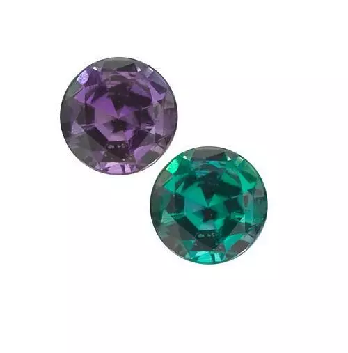 Natural Alexandrite Round Loose Gemstone AAAA 2mm-4mm Super Fine