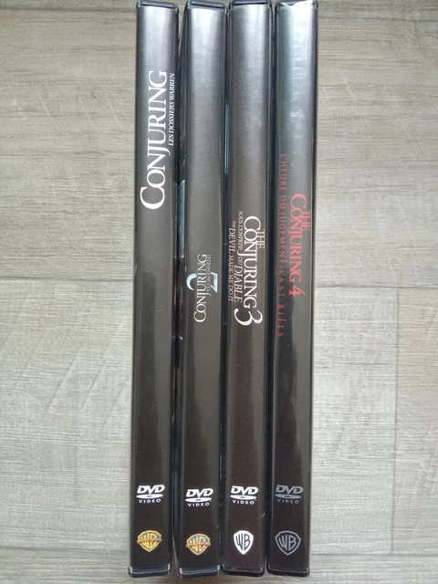 WARNER BROS. THE Conjuring 1 2 3 4 Lot de 4 DVD Film Horreur EUR 24,99 ...