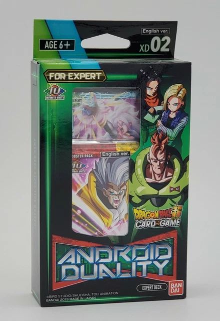 DRAGON BALL SUPER CCG XD02 Android Duality Expert Deck New $11.99 - PicClick