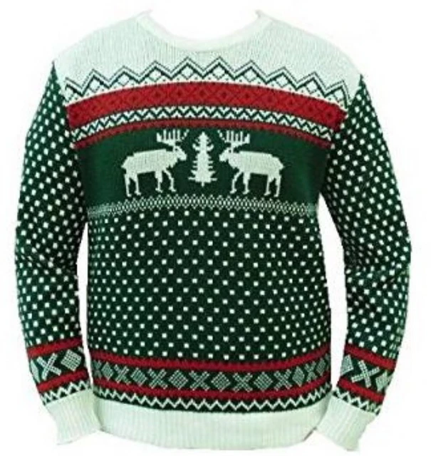 Spesso Maglia Buon Natale Felpa Pupazzo di Neve Babbo Natale Uomo Donna