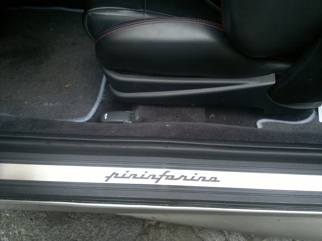 2 Pezzi Battitacco In Acciaio Inox Per Fiat 500 E 500C - Protezione Anti-Graffio, Adesivo 3M, Argento