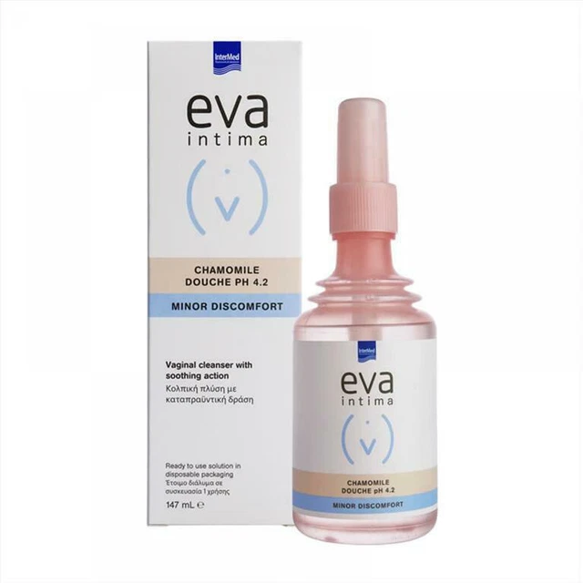DUCHA INTERMED EVA ÍNTIMA MANZANILLA PH 4.2 MENOR INCOMODIDAD 147ml