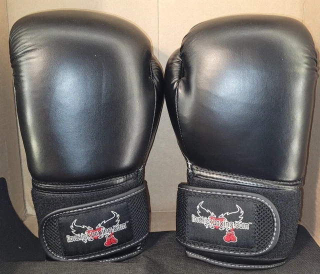 Century Adult 12 oz Kickboxing Gloves Black Pair