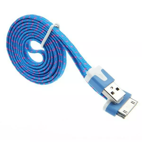 Durbale Long 2m Charger USB Cable for iPhone 4S 4 3GS iPad 2 3 Data Cord
